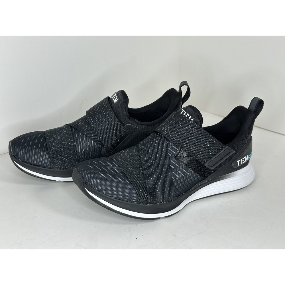 TIEM, Women's Latus Studio Fitness Training Workout Sneaker, Black,‎ Size 6